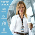 ID Badge Holder with Lanyard, Lanyards - Image 2