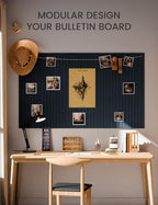 Large Felt Bulletin Board 36"x24" Cork Board Alternative - Image 5