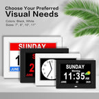 DIWAKREM 7'' Large Display Digital Clock - Image 8