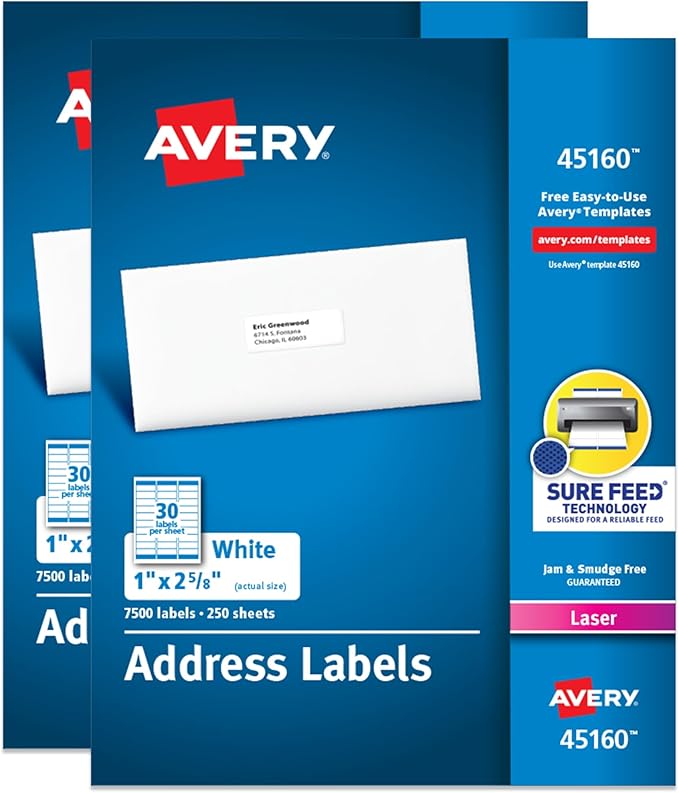 Avery Printable Address Labels by Avery