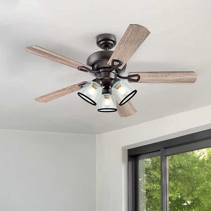 Eidonta 4 Pack Clear Glass Shade Replacements, Bell Shaped Glass Shade Covers - Image 5