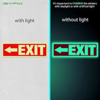 iSYFIX Exit Stickers Signs - Image 2