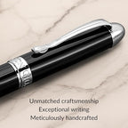 Webson Gill The Boss' Black Luxury Executive Fountain Pen, Polished Lacquer & - Image 3