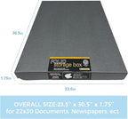 Lineco Folio Storage Box, Clamshell Design - Image 2