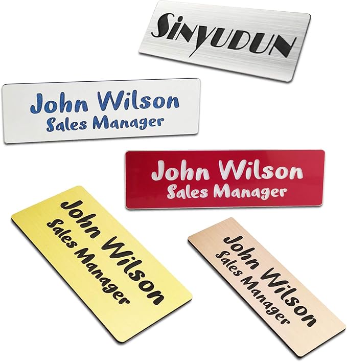 Custom Engraved Name Tag Badges - Image 2