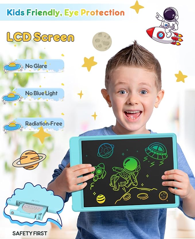 FLUESTON LCD Writing Tablet, Doodle Board Toys Gifts - Image 2