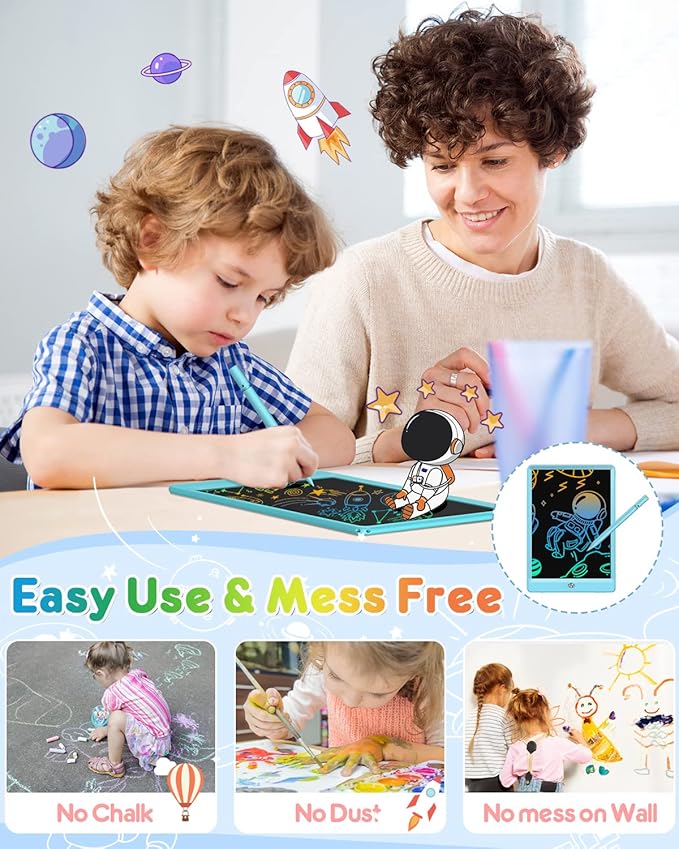 FLUESTON LCD Writing Tablet, Doodle Board Toys Gifts - Image 5