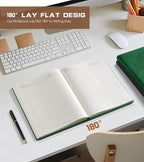 Biuwory Lined Journal Notebook for Women Men, 256 Pages B5 Large Hardcover - Image 6