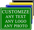 Custom Sign, Personalized Street Sign Metal by Mougins