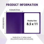 gisgfim 15Pcs Certificate Holders Diploma Covers Single Sided Gold Foil Border - Image 2