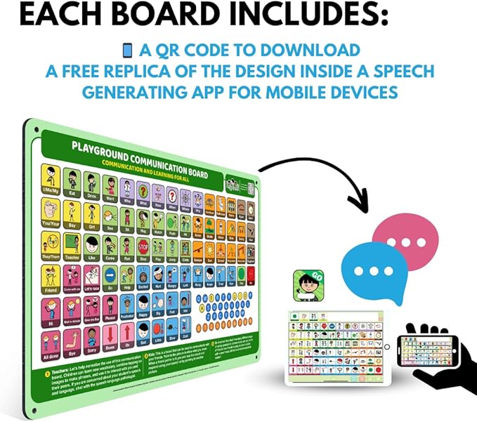 Weather-Proof Aluminum School Playground Communication Board - Image 7