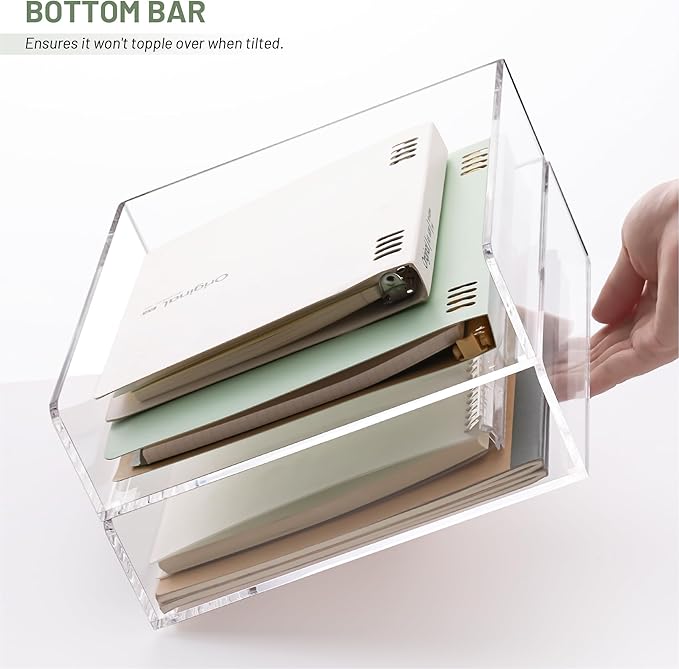 HeZone Paper Organizer Letter Tray, School Teacher Office Supplies Organization - Image 4