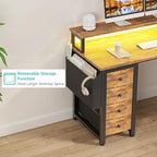 Lufeiya L Shaped Gaming Desk - Image 8
