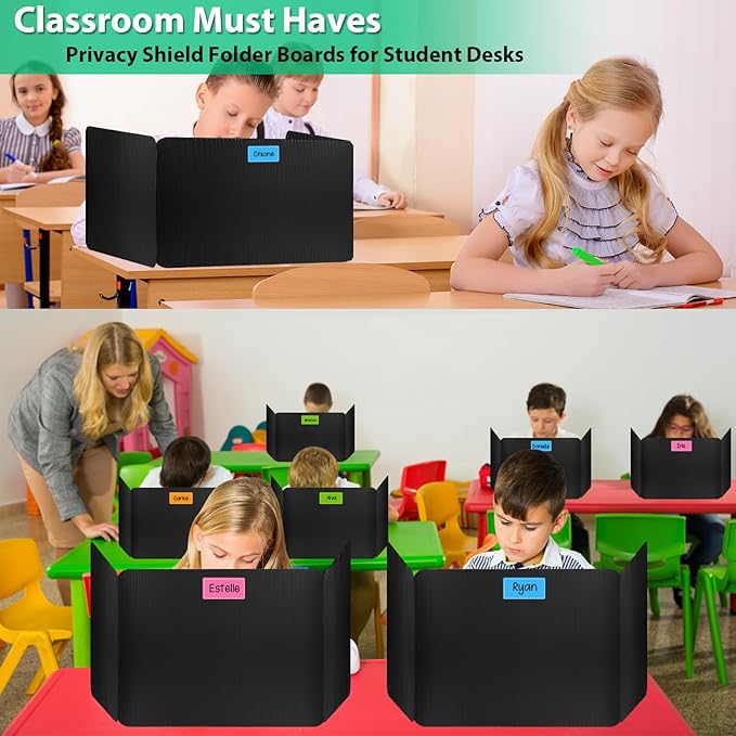 26 Pack Black Desk Dividers - Image 3