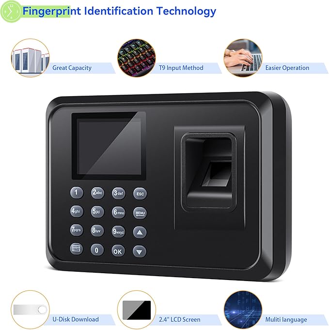 Fingerprint Time Clocks for Employees - Image 5