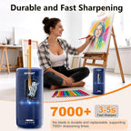 AFMAT Electric Pencil Sharpener, Fully Automatic Pencil Sharpener, Auto in & Out - Image 3