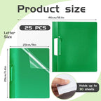 Maitys 25 Pack Durable Clear Report Covers - Image 3