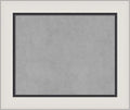 Amanti Art Silver Framed Magnetic Board 22x26 Small Vision Board by AmantiArt