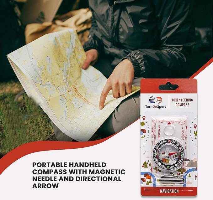 TurnOnSport Orienteering Compass - Image 8