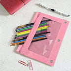 YoeeJob Pencil Pouch for 3 Ring Binder, Zipper Binder Pencil Pouches Bulk - Image 2