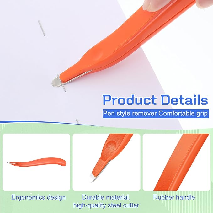 24 Pcs Magnetic Staple Remover Bulk Staple Remover Puller Removing Pen - Image 3