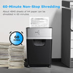 BONSEN 16-Sheet Heavy Duty Paper Shredder - Image 2