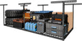 fleximounts 4x8 overhead garage ceiling storage rack adjustable, main product view