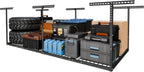 fleximounts 4x8 overhead garage ceiling storage rack adjustable, main product view