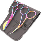 MAKER AND MARKET Small Embroidery 4.5 Inch Scissors Set of 2 Kit by MAKERANDMARKET