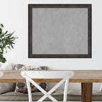 Amanti Art Black Framed Magnetic Board 23x27 Medium Vision Board - Image 5