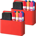 BEYGORM 2 Pack Plastic Magnetic Pen Holder by BEYGORM