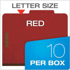 Pendaflex Recycled Classification File Folders, 2 Dividers, 2/5 Tab Cut - Image 7