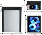 3 Pcs Fireproof Waterproof Document Bag, Fire and Water Resistant Safe Zipper - Image 2