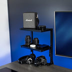 VIVO Clamp-on 13 inch Above or Below Desk 2-Tier Shelving Unit - Image 2