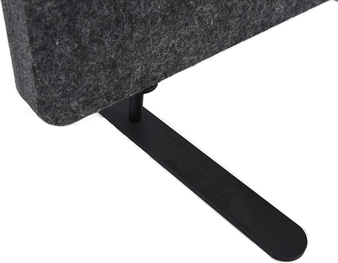 Stand Up Desk Store ReFocus Raw Freestanding Acoustic Desk Divider Privacy - Image 5