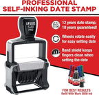 Mark 2000 5480 Professional Self Inking Date Stamp - Image 2
