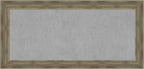 Amanti Art Grey Framed Magnetic Board 26x54 Oversize Vision Board by AmantiArt