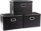 PRANDOM Large Foldable Storage Bins by Prandom