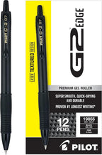 Pilot, G2 Edge Premium Gel Roller Pens, Fine Point 0.7 mm, Gel Pens Black Ink by PilotCorporationofAmerica