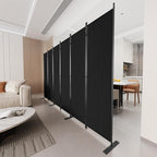 C-Hopetree 6 Panels Room Divider, 6 Ft Tall Indoor Folding Privacy Screen - Image 3