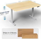 VIVO Electric 48 x 30 in Standing Desk, Memory Height Adjustment, 1B Series - Image 3