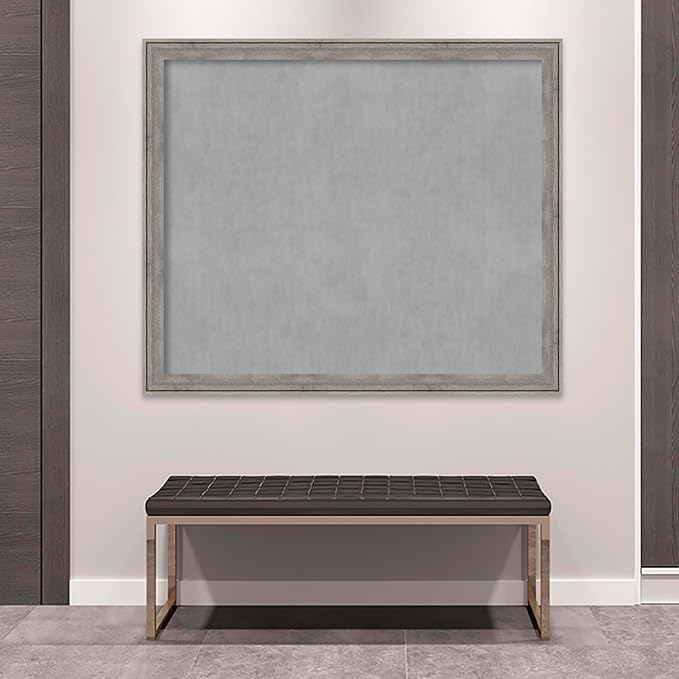 Amanti Art Grey Framed Magnetic Board 45x53 Oversize Vision Board - Image 5