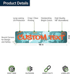 Custom Sign, Custom Street Sign, 11 Font Colors, 13 Font Styles, 4 Hole Options - Image 6