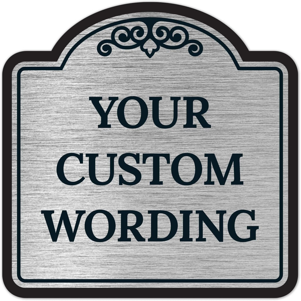 Custom Decorative Sign, Personalized Metal Sign
