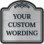 Custom Decorative Sign, Personalized Metal Sign