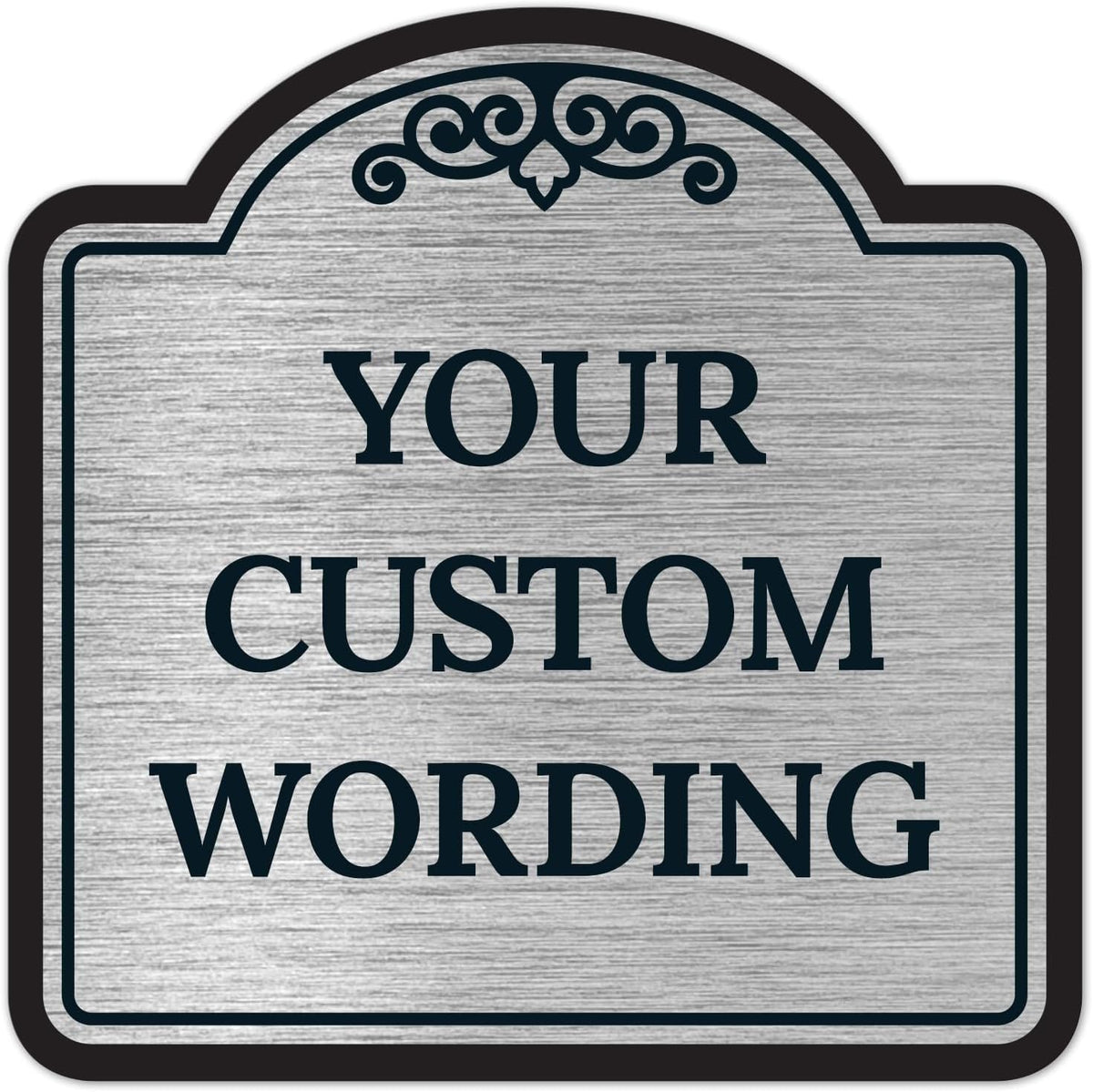 Custom Decorative Sign, Personalized Metal Sign