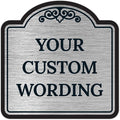Custom Decorative Sign, Personalized Metal Sign by SigoSigns