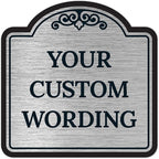 Custom Decorative Sign, Personalized Metal Sign by SigoSigns
