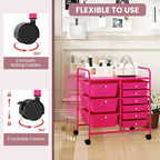GOFLAME 9-Drawer Rolling Storage Cart, Mobile Utility Cart - Image 6