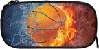 Basketball Pencil Case for Sports Boys Girls, High Capacity Cool Black Pencil - Image 7